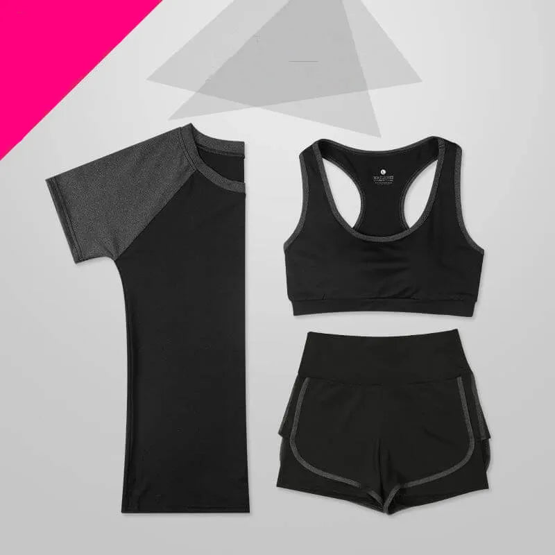 Women's Yoga fitness three-piece Suit