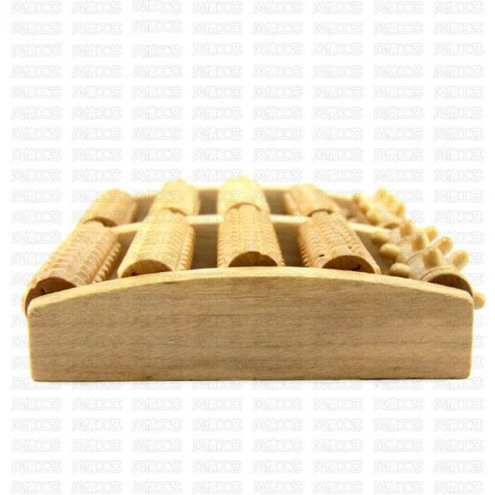 Wooden Foot Massage Roller